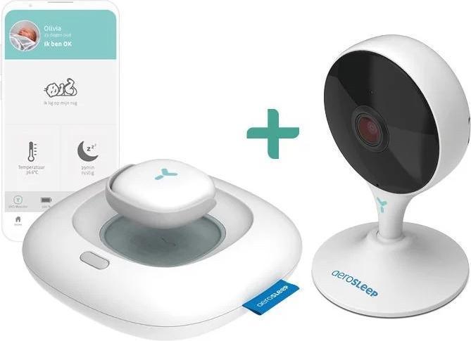 Produktbild AeroMoov Aerosleep OYO Baby Überwachungsmonitor + Kamera (Babyphone mit Kamera)