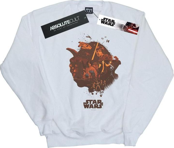 Produktbild Star Wars Yoda Montage Sweatshirt (S)