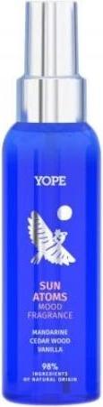 Actual product image Yope Mood Fragrance Sun Atoms Body Mist Mandarine. Cedar Wood & Vanilla 150ml (Body lotion, 150 ml)