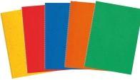 Actual product image Notebook A4, 4 mm squared, with spiral binding, 48 sheets, assorted (A4, Checked)