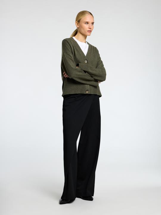 Produktbild Selected Femme Slflara Ls Knit V-Neck Cardigan Bf (XL)