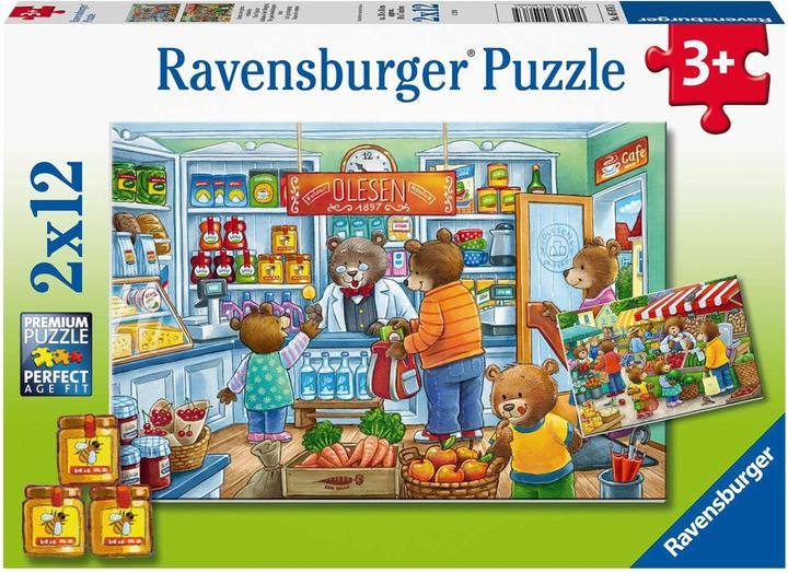 Actual product image Ravensburger Come on, let's go shopping (12 pieces)