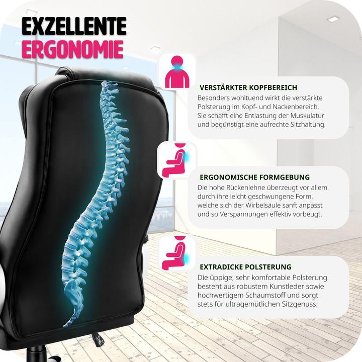 Immagine prodotto tectake Poltrona esecutiva