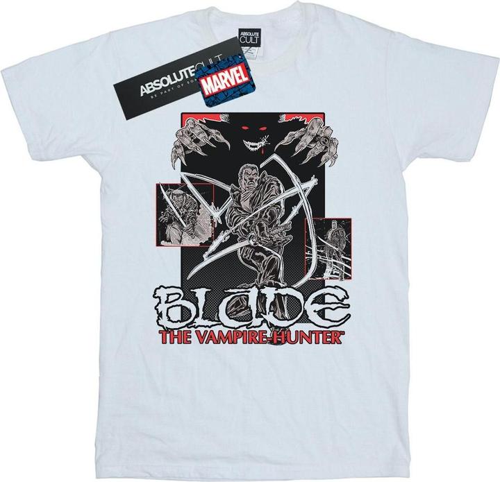 Actual product image Mens Blade The Vampire Hunter T-Shirt (4XL)