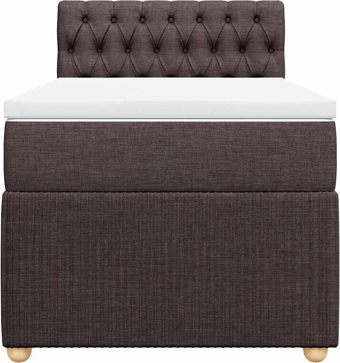 Produktbild VidaXL Bo x springbett mit Matratze 90 x 190 cm Stoff (90 x 190 cm, 90 x 190 cm)