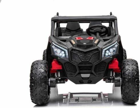Image du produit Es-toys Kinderfahrzeug schwarz – Elektro Auto „Com 18“ – 24V7A Akku, 4x Motoren - Allrad + 2 Sitzer