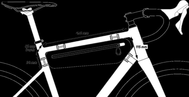 Immagine prodotto Zefal Z Adventure C3 (3.30 l, Borsa telaio)