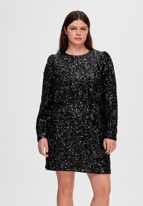 Image du produit Selected Femme Mini-robe à paillettes (40)