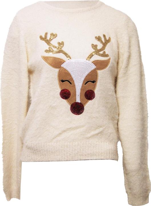 Produktbild Brave Soul Have A Merry Christmas Rentier Pullover (L)