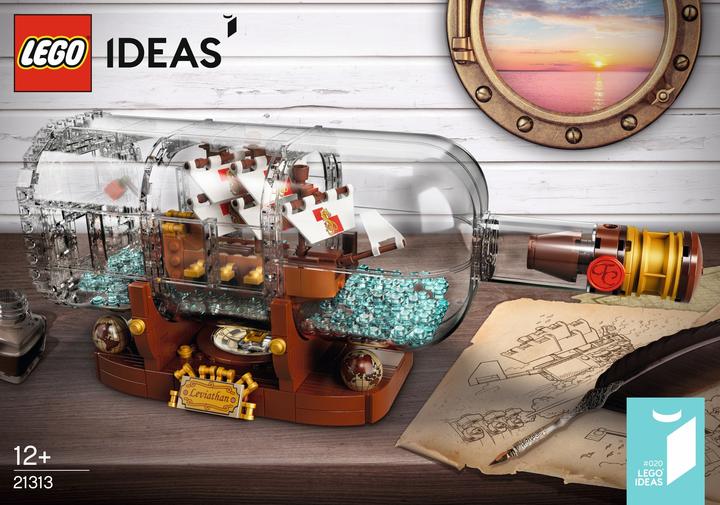 Immagine prodotto LEGO La nave delle idee in bottiglia (21313, Set LEGO rari, LEGO Ideas)