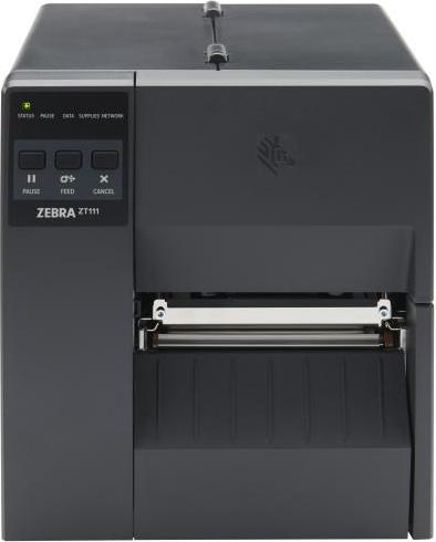 Produktbild Zebra ZT111, 8 Punkte/mm (203dpi), EPL, EPLII, ZPL, ZPLII, USB, USB-Host, RS232, BT (BLE), Ethernet (203 dpi)