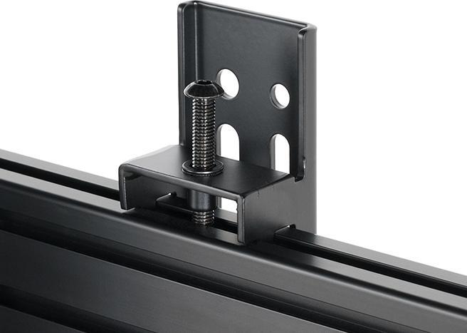Actual product image b-tech SYSTEM X - XXL Twin Screen VC (Floor stand, 86")