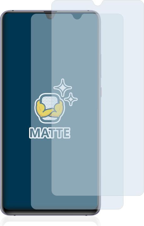 Produktbild BROTECT Entspiegelungs-Schutzfolie Displayschutz Matt (2 Stück, Huawei Mate 20 X)