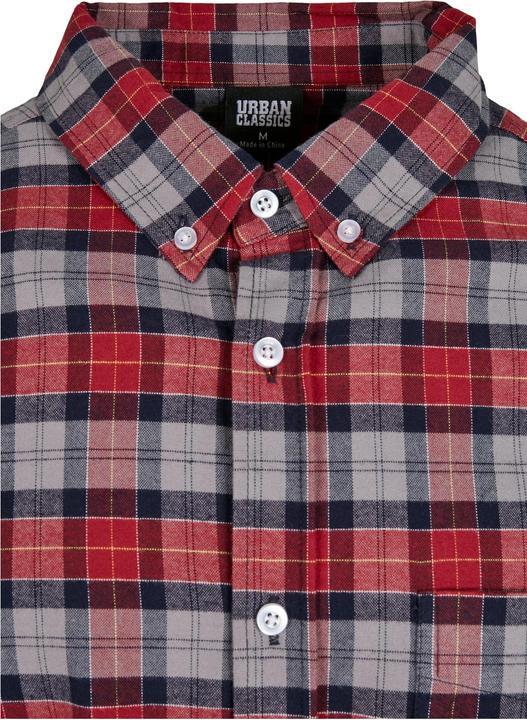 Actual product image Urban Classics Plaid Cotton Shirt - 15279 (L)