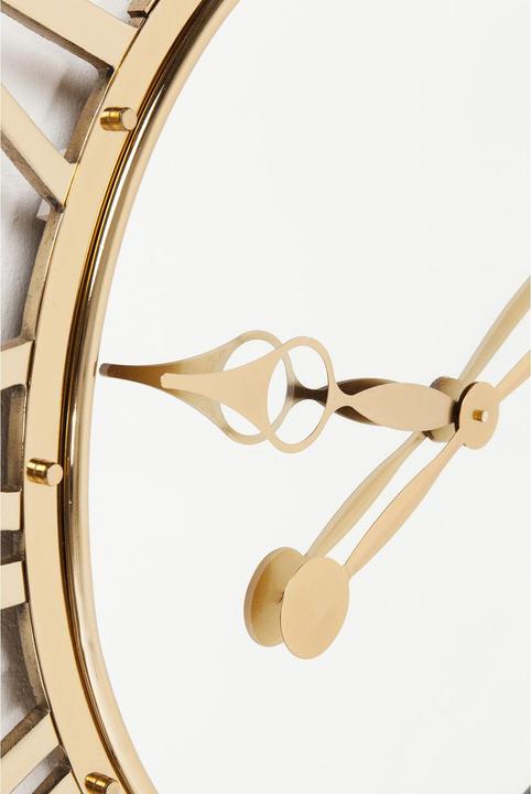 Image du produit Kare Design Horloge murale Giant doré Ø120cm (120 cm)