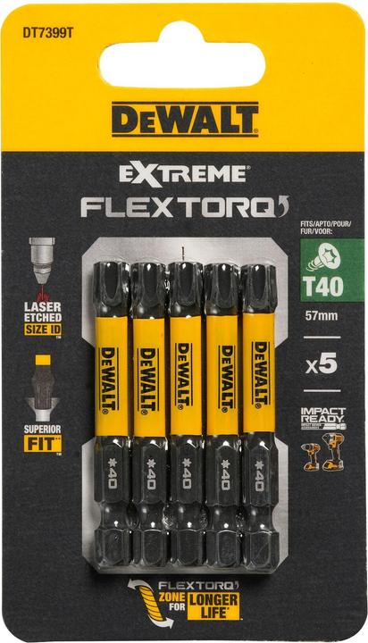 Image du produit DeWalt Embout de vissage (T40)