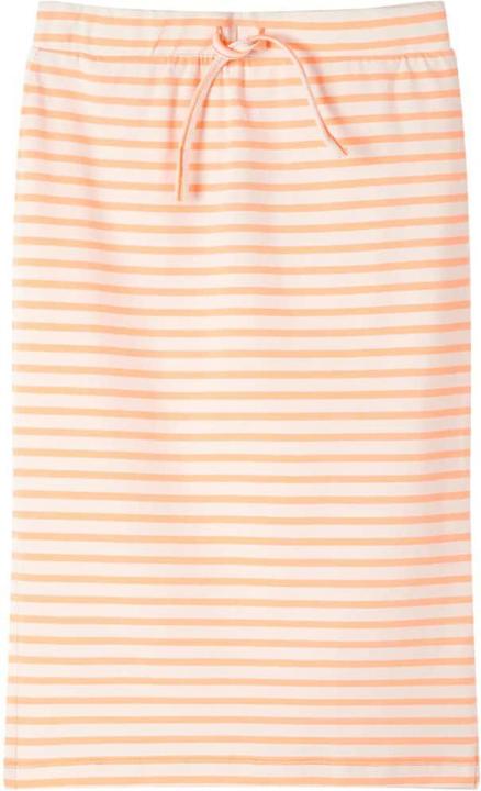 Produktbild VidaXL Kinderrock mit Streifen Gerade Neonorange 128,Material: 95 (128)