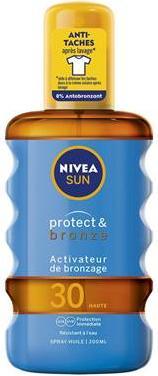 NIVEA Sun Protect & Bronze SPF30 (Sonnenöl, SPF 30, 200 ml)