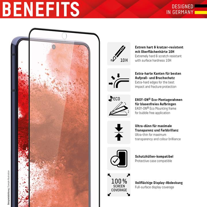 Produktbild Displex Real Glass, Full Cover Panzerglas (1 Stück, Samsung Galaxy A52s 5G, Samsung Galaxy A52, Samsung Galaxy A52 5G, Samsung Galaxy A53 5G)