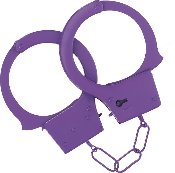 Image du produit Ouch! Classic Metal Handcuffs - Purple