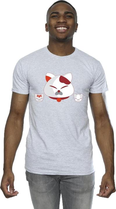 Actual product image Disney Mens Big Hero 6 Baymax Kitten Heads T-Shirt (L)