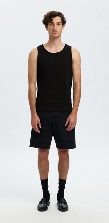Actual product image Selected Homme Geripptes Baumwoll Tanktop (XL)