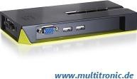 Produktbild LevelOne KVM-0422: 4Port Kabel-KVM-Switch