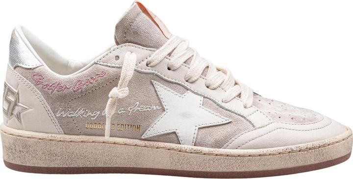 Immagine prodotto Golden Goose ballstar sneakers in suede and leather color beige/white (42)