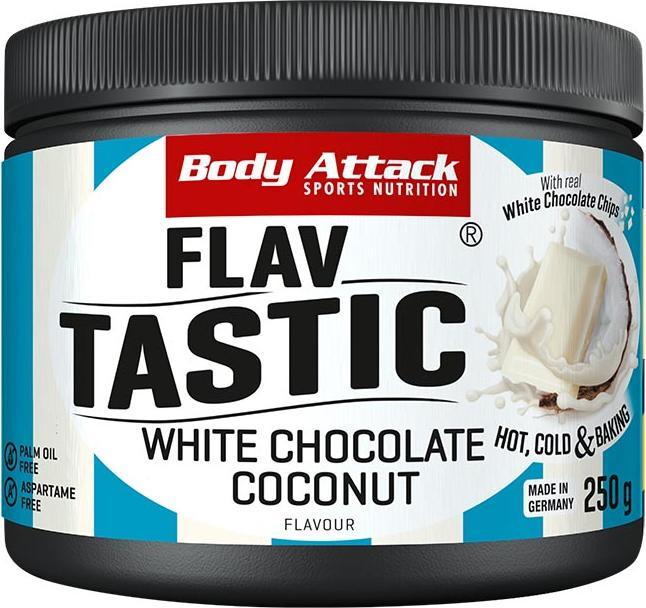 Produktbild Body Attack Flav Tastic (250g Dose) (Coconut, Weisse Schokolade, 1 Stk., 250 g)