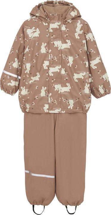 Actual product image CeLaVi lined rain set Tawny Brown (100 A)