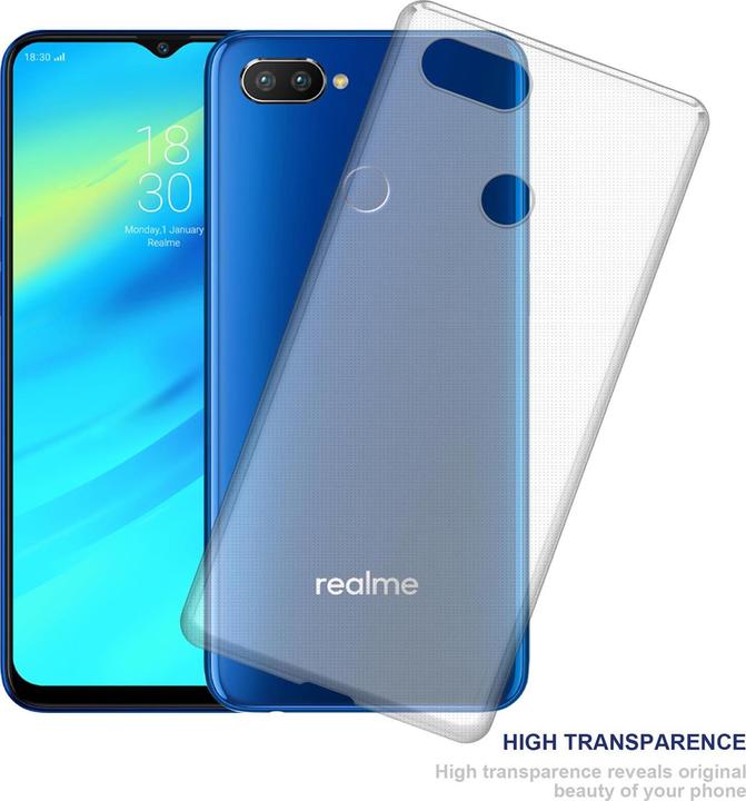 Actual product image Cadorabo TPU Ultra Slim AIR Cover (Realme 7 Pro)