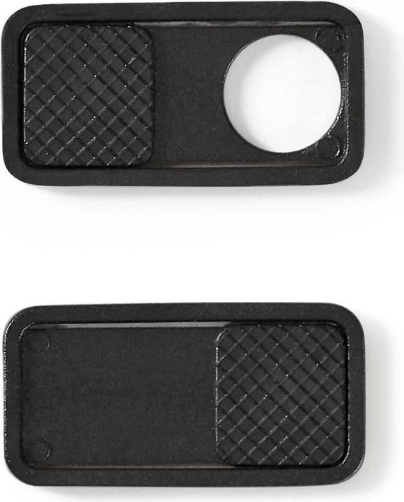 Immagine prodotto Nedis Copri webcam Usato per: Notebook Adesivo in plastica sul retro 3 pezzi Nero