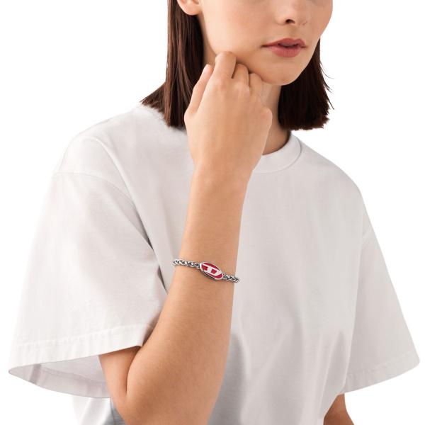 Image du produit Diesel Bracelet en acier (16.50 cm, Acier inoxydable)