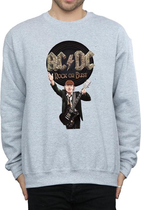 Produktbild AC/DC Rock Or Bust Angus Young Sweatshirt aus Baumwolle (XXL)