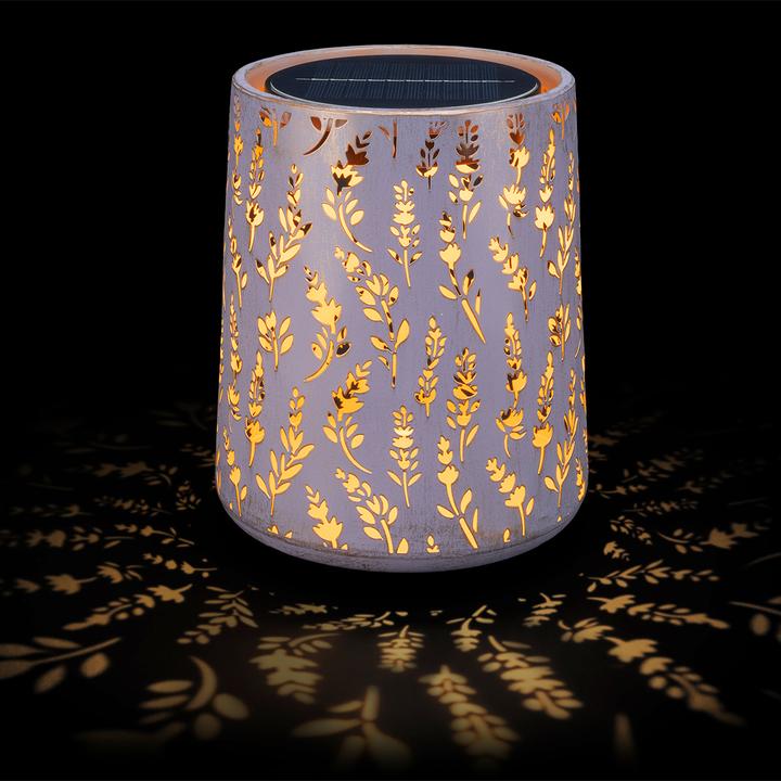 Produktbild STT Solar LED Laternen Antik Lavendula (22 x 18 cm)