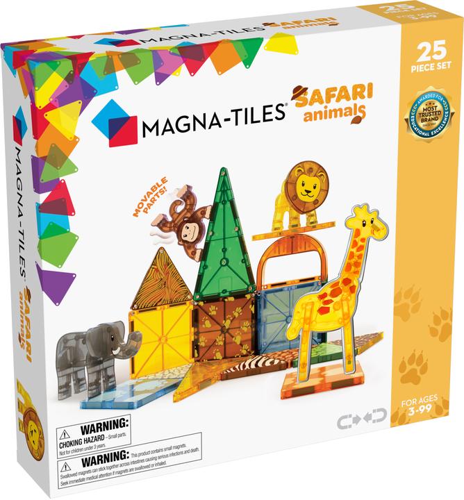 Magna-Tiles Safari-Tiere