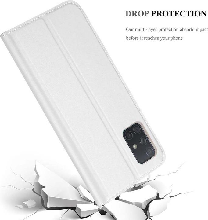 Actual product image Cadorabo Book Classy Style Cover (Samsung Galaxy A71)