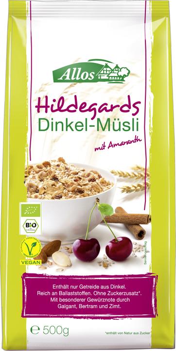 Actual product image Allos Hildegard's spelt muesli (500 g)