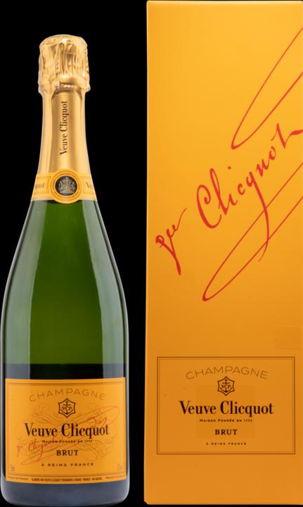 Veuve Clicquot Brut 0,75l 12%.