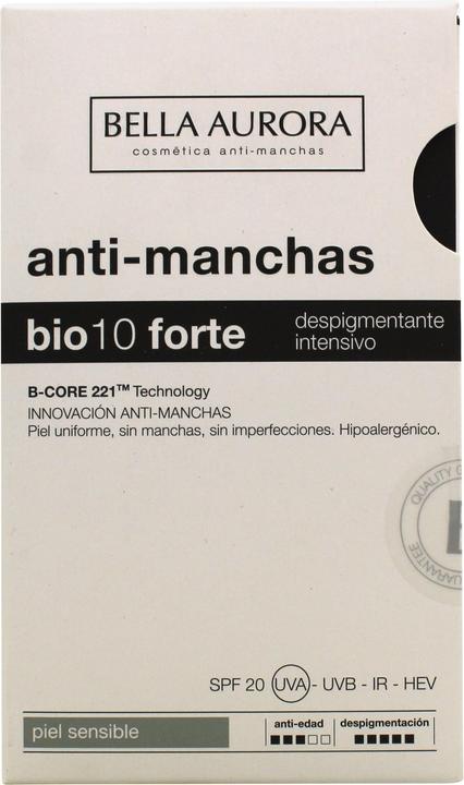 Produktbild Bella Aurora BIO10 FORTE despigmentante intensivo piel sensible 30 ml (30 ml)