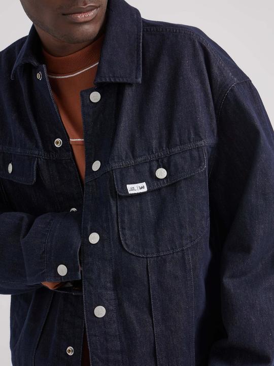 Actual product image Lee Denim jacket JMB Rider Jacket Inside Art (M)