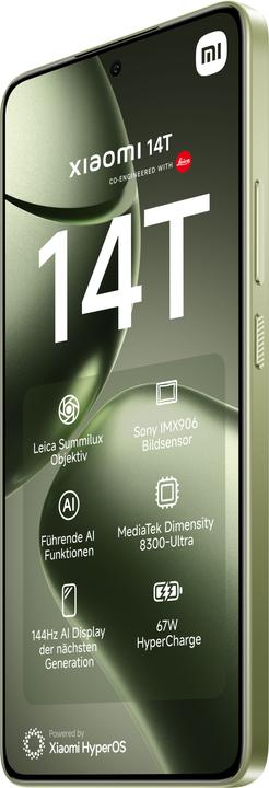 Image du produit Xiaomi 14T + Moniteur de jeu incurvé 30" Bundle de lancement (256 Go, Vert citron, 6.67", Double SIM, 50 Mpx, 5G)
