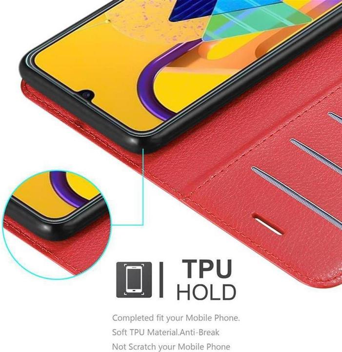 Actual product image Cadorabo Book with stand function cover (Samsung Galaxy M21, Samsung Galaxy M30s)