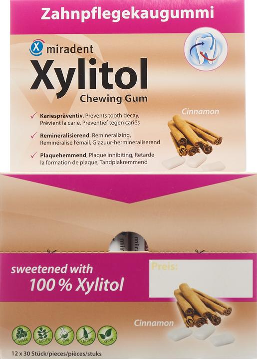 Actual product image Miradent Xylitol (Chewing gum)