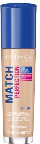 Rimmel London Match Perfection SPF20 (90 Porcelain)