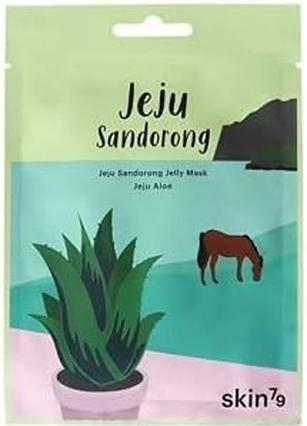 Immagine prodotto Skin79 Jeju Aloe Vera Gel Cloth Mask Jeju Sandorong Jelly Mask 33ml Maschera lenitiva per tutte le pelli (33 ml)