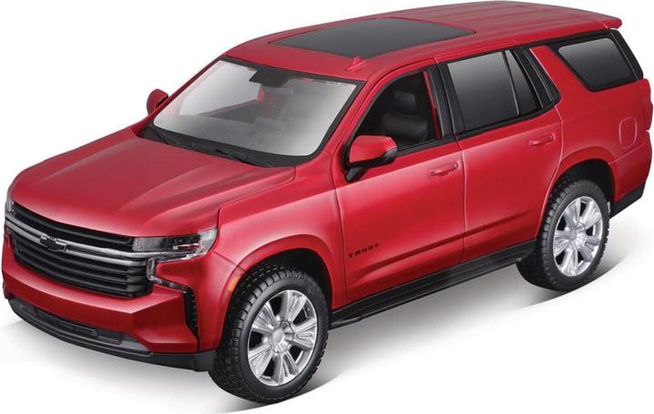 Actual product image Maisto Chevrolet Tahoe 2021 1/24 red