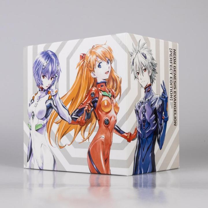 Image du produit Neon Genesis Evangelion - Perfect Edition, Bände 1-7 im Sammelschuber mit Extras (Allemand, Yoshiyuki Sadamoto Sadamoto, 2023)