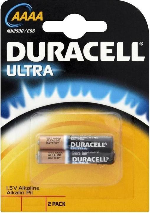 Produktbild Duracell Ultra Mini (2 Stk., AAAA, 600 mAh)