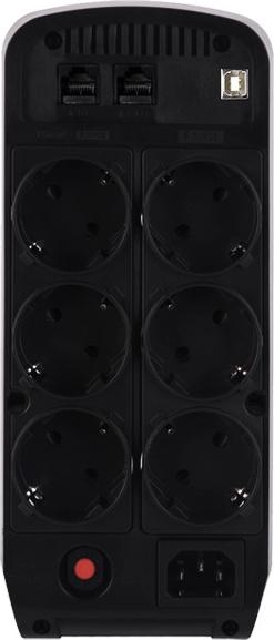 Productafbeelding Cyberpower CP900EPFCLCD 900VA/540W Line-Interactive Sinusgolf USB LowNoise 6x Schuko comp. naar QNAP TS-251 (900 VA, 540 W, Lijninteractief UPS)